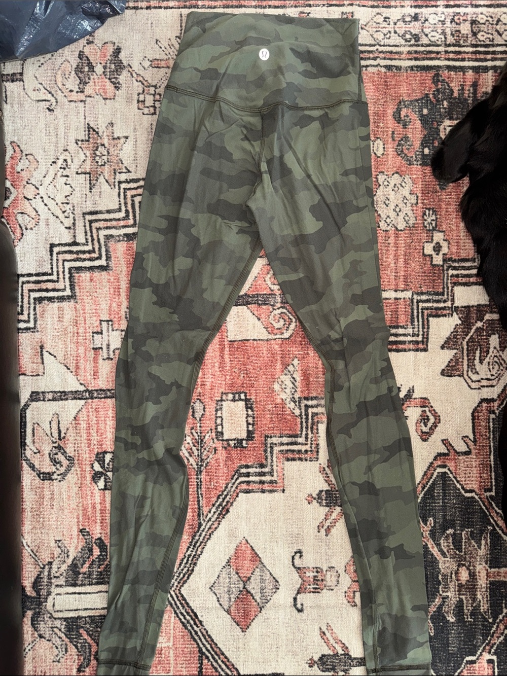 lululemon athletica Olive Camo High-Waist Leggings